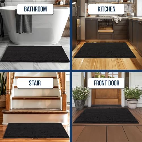 Muddy Mat® | Chenille Bathroom Rugs Quick Dry Microfiber Mats Non Slip Washable - Image 6