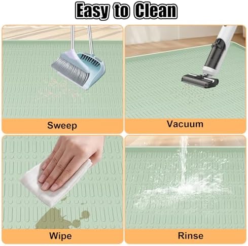 Silicone Cat Litter Mat 47" x 35" Cat Mat - Image 7