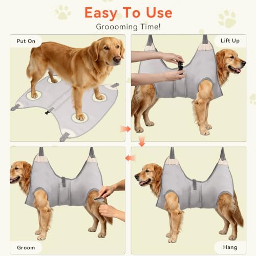 ATESON Dog Grooming Hammock Harness - Image 7