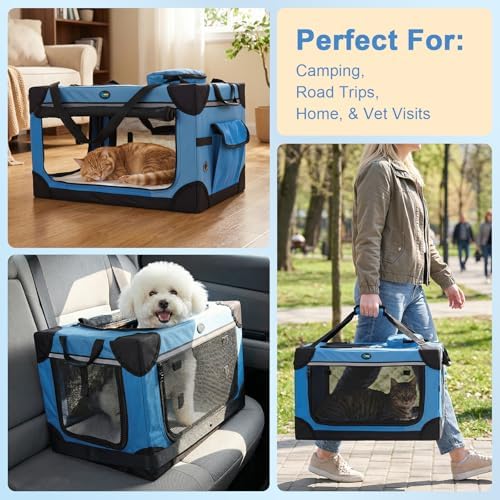 Ownpets Collapsible Travel Dog Crate - Image 7