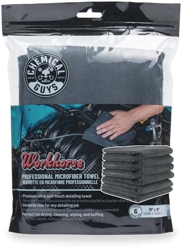 Chemical Guys MIC35306 Workhorse Professional Grade Microfiber Towel - Image 6