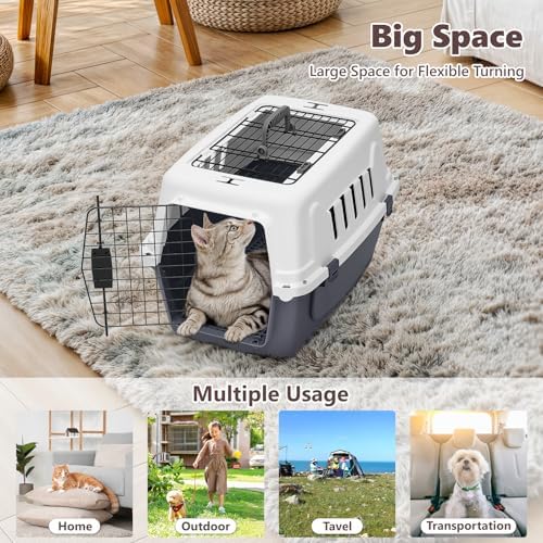 Athena Collection 22" Hard-Sided Travel Pet Carrier - Image 7