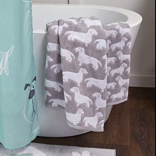 SKL Home Dog Hand Towel Set-2pc, 100% Cotton, Reversible - Image 7