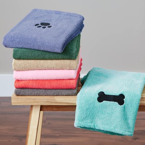 Bone Dry Pet Grooming Towel Collection Absorbent Microfiber X-Large, - Image 7