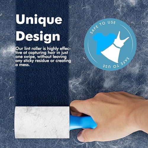 150 Sheets Mini Lint Rollers for Clothes, Small Size - Image 6