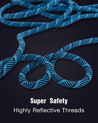 Long Dog Leash with Reflective Threads 15FT 20FT 30FT 50FT, Heavy Duty Bungee - Image 7