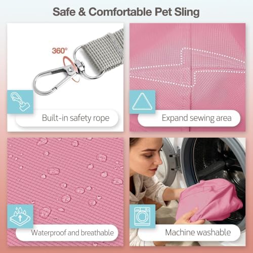YUDODO Adjustable Dog Sling Carrier - Image 7