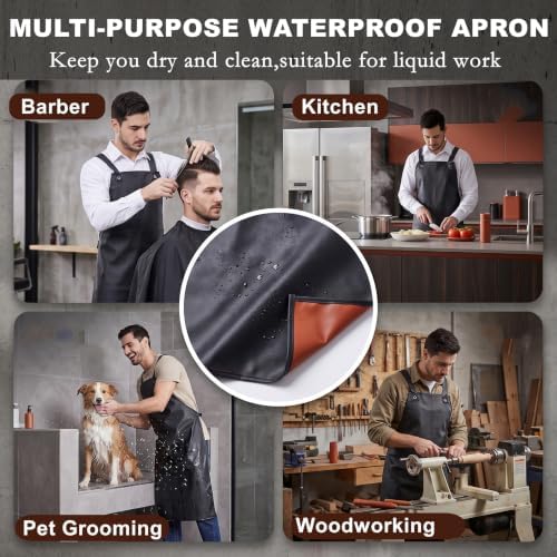 Nanxson Adjustable Waterproof Apron, Work Apron - Image 6