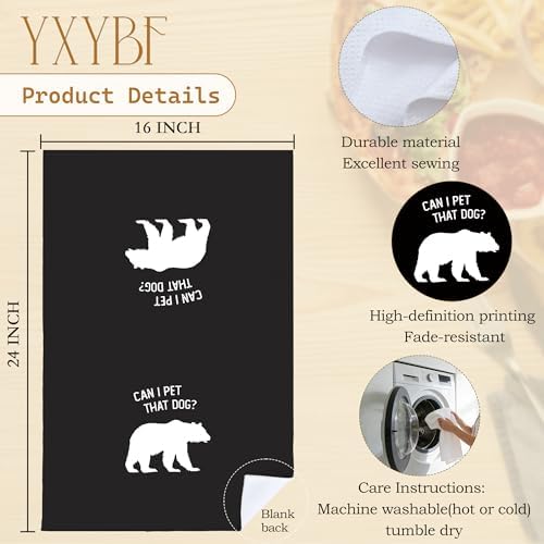 Funny Bear Hand Dish Tea Towels - Image 7