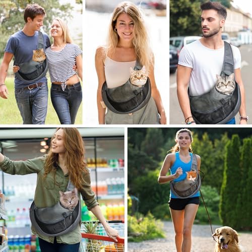 Cat Sling Carrie for Cats Under 11 lbs - Image 7