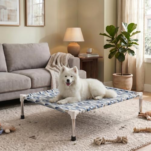 Raised Elevated Dog Bed, Lifted Cooling Stainless Steel Pet Dog Cot - Image 7
