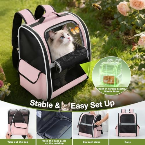 Lekereise Cat Backpack Carriers, Dog Carrier Backpacks - Image 7