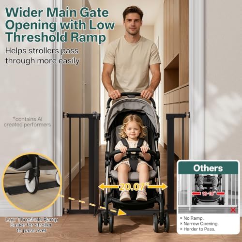InnoTruth 27-36.6 in Wide Baby Gate - Image 6