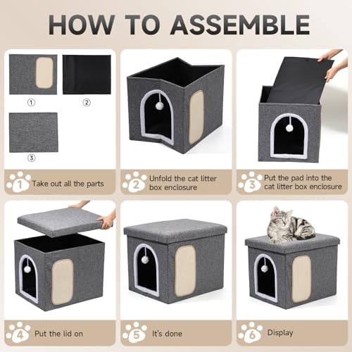 Shikha Hidden Cat Litter Box Enclosure - Image 7