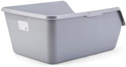 So Phresh by Petco Scatter Shield High-Back Litter Box Grey X-Large 24" L X 18" - Image 4