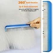 Pet comb with silky smooth rotating teeth - Image 4