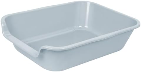 Extra Large Low Entry ABS Cat Litter Box, 1 Pack by Ying+Tutu