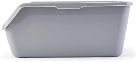 So Phresh by Petco Scatter Shield High-Back Litter Box Grey X-Large 24" L X 18" by Petco