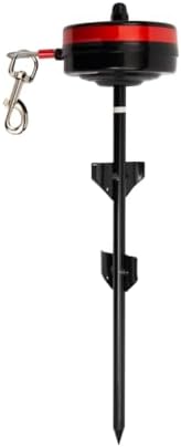 Lixit® Bracket Mount and Stake Retractable Leash Tie Outs by Lixit