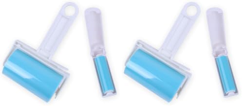 Reusable Lint Roller for Pet Hair – Washable Sticky Picker Set, 2-in-1 Portable by iLifeTech