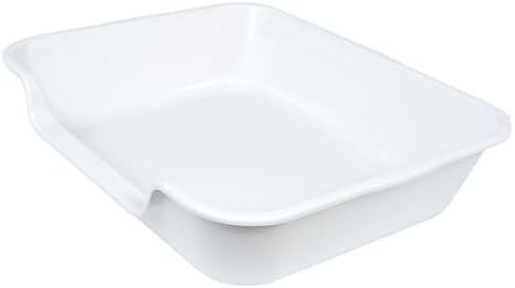 Extra Large Low Entry ABS Cat Litter Box, 1 Pack by Ying+Tutu