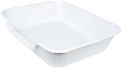Extra Large Low Entry ABS Cat Litter Box, 1 Pack by Ying+Tutu