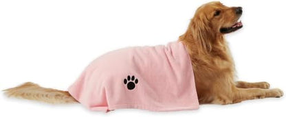 Bone Dry Pet Grooming Microfiber Towel, Embroidered Collection by BoneDry