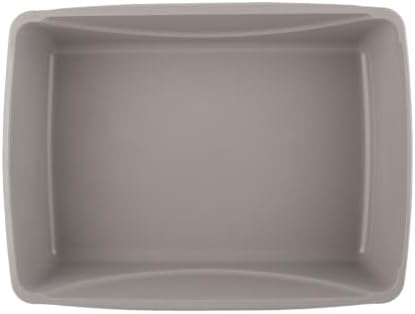 Petmate Open Cat Litter Box, XL Nonstick Pan, Mouse Grey - Image 3