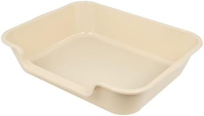 Extra Large Low Entry ABS Cat Litter Box, 1 Pack by Ying+Tutu