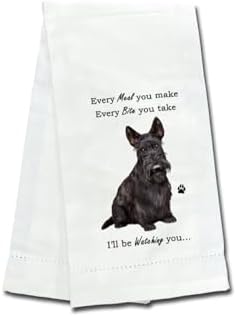 E&S Pets 711-35 Scottish Terrier, Scottie Dog Kitchen Towel by ESPETS