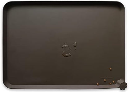 Hoki Found XX-Large Silicone Pet Food Mats Tray by Hoki+Found