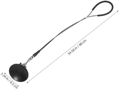 Suction Cup Adjustable Tether Steel Wire Leash Dog Bathing - Image 2