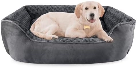 JOEJOY Rectangle Dog Bed for Large Medium Small Dogs by JOEJOY