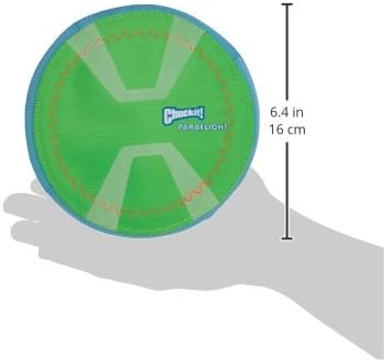 Chuckit! Max Glow Paraflight Flying Disc Dog Toy - Image 3
