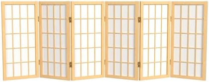 2 ft. Short Desktop Window Pane Shoji Screen by RedLantern