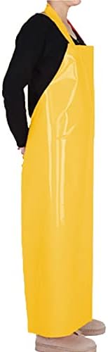 ELEBOX Waterproof Oil Proof Bib Apron Utility Apron Chemical Resistant Apron - Image 4