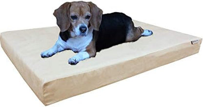 Dogbed4less Orthopedic Small Medium Cool Memory Foam Pet Dog Bed, Waterproof by Dogbed4less