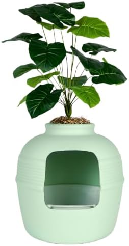 Good Pet Stuff Original Hidden Litter Box Planter, Decorative Cat Litter by TheGoodPetStuffCompany