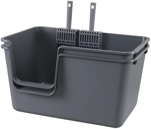 Extra Large Kitty Litter Box by Cinkyou