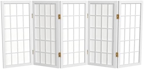 2 ft. Short Desktop Window Pane Shoji Screen by RedLantern
