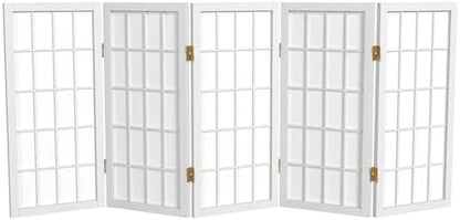 2 ft. Short Desktop Window Pane Shoji Screen by RedLantern