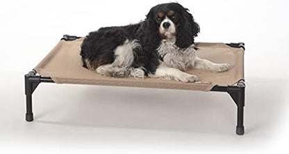 K&H Outdoor Elevated Dog Bed, Cooling Raised Dog Bed, Medium 32x25in by KHPetProducts