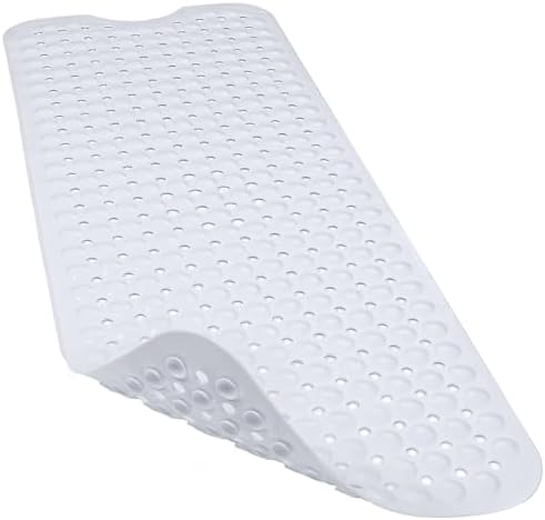Bathtub and Shower Mats, 40x16 Inch Extra Large Non Slip Soft Bath Tub Mat by Linoows