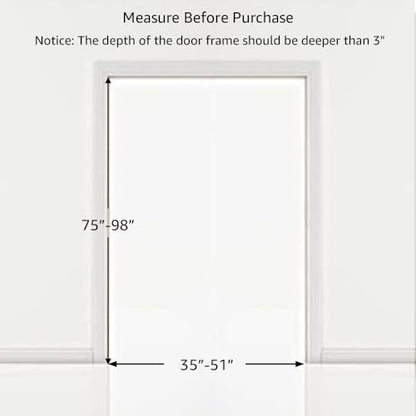 unipaws 75" High Extra Tall Cat Safety Gate, Auto Closing and No Drilling - Image 7