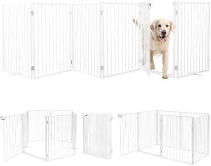 Metal Freestanding Dog Gates by FurggisPet