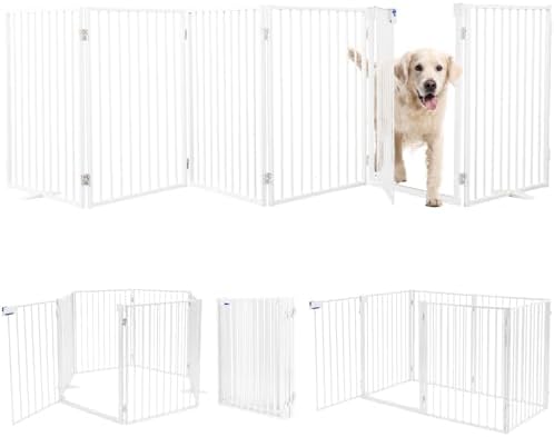 Metal Freestanding Dog Gates by FurggisPet