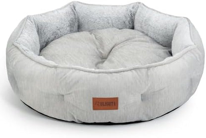 Small Dog Bed for Small Dogs, Cat Bed for Indoor Cats, Cooling Pet Bed for Puppy by ULIGOTA