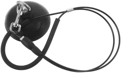 PET Grooming Leash with Suction Cup, Adjustable Steel Wire Tether by DOITOOL