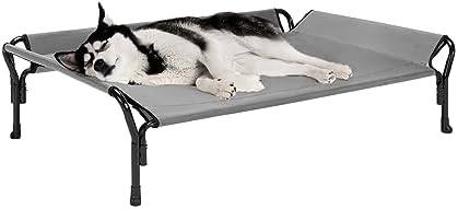 Veehoo Cooling Elevated Dog Bed, Raised Dog Cot by Veehoo