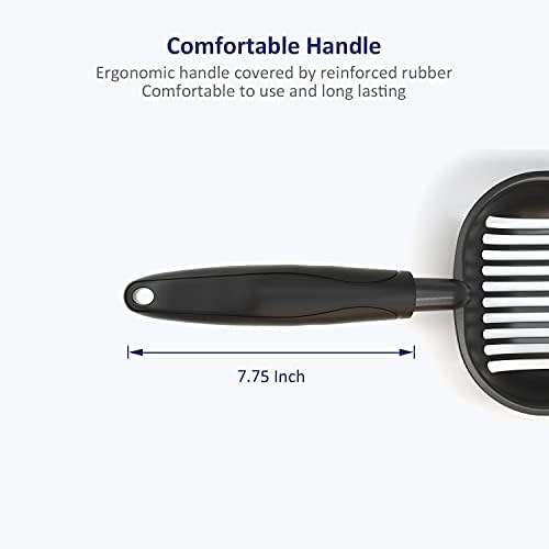 WePet Cat Litter Scoop, Non-Stick Plated Aluminum Alloy Sifter, Kitty Durable - Image 4